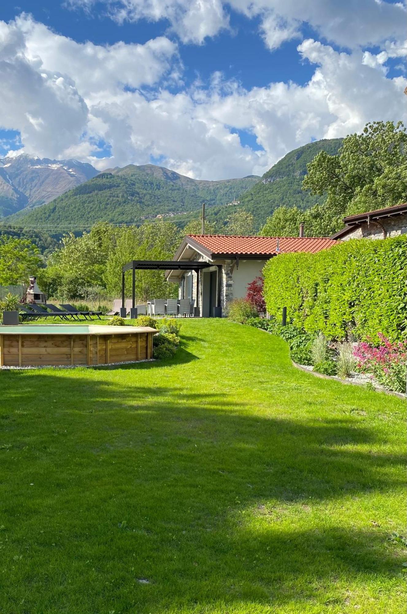 Villa Larius Gravedona Eksteriør bilde